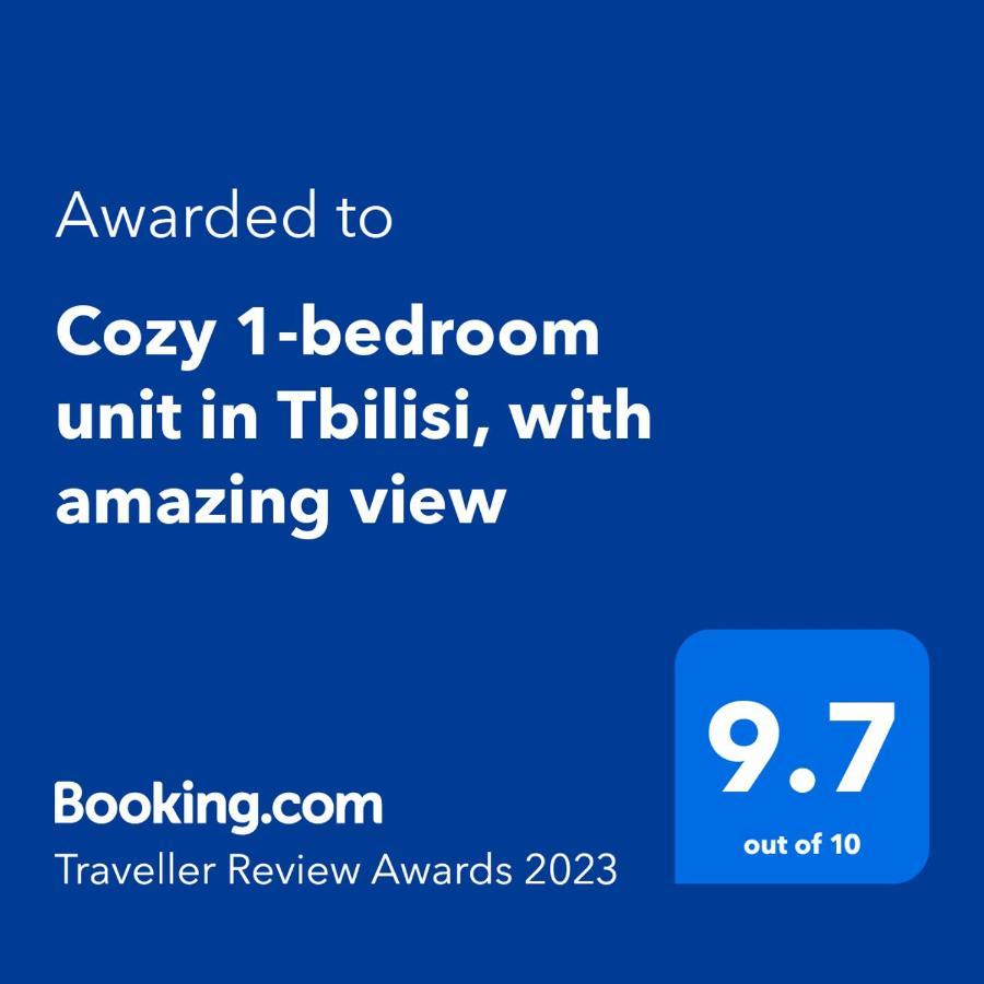 Cozy 1-Bedroom Unit In Tbilisi, With Amazing View Экстерьер фото